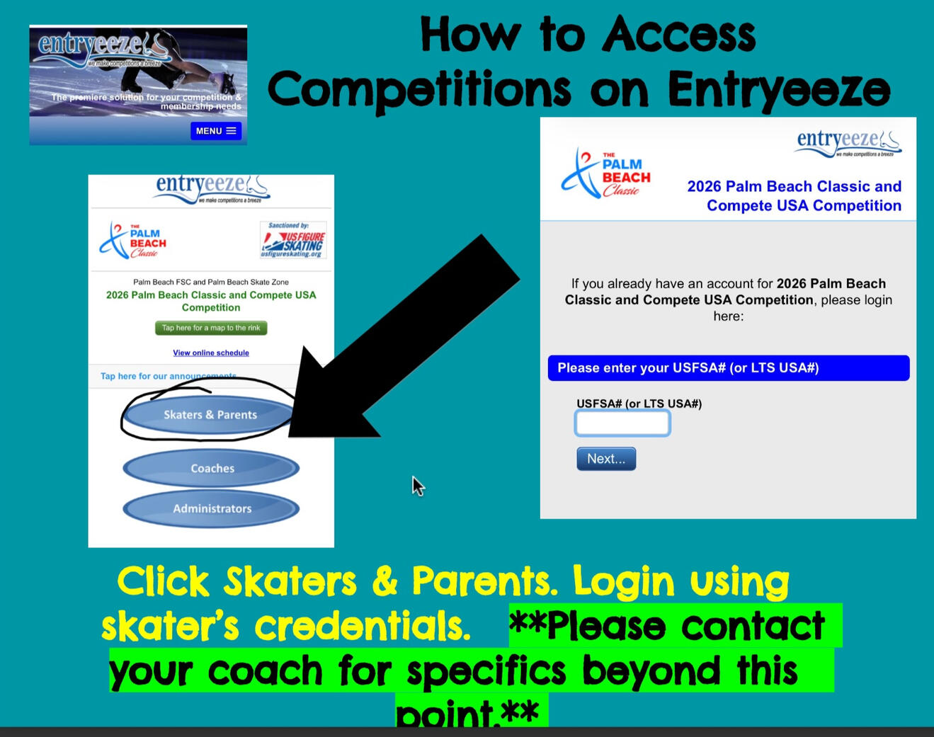 3. Click here & Log In